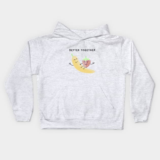 Better Together Kids Hoodie by KarenRe